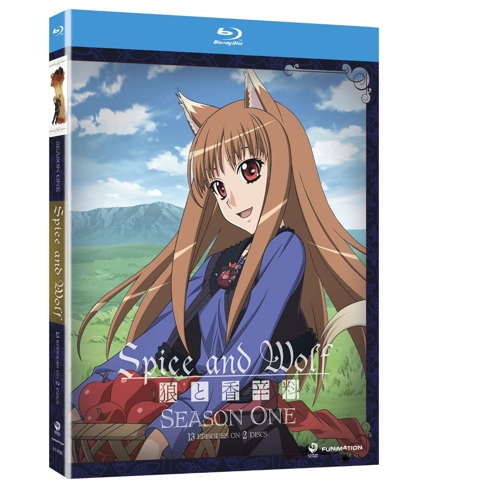 Blu-Ray «Spice and Wolf». 1 сезон (Blu-Ray) и 2 сезон (Blu-Ray/DVD), Region  A (США) + сумка «Funimation» — Магазин store.otaku.ru