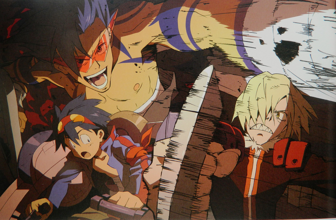 Артбук &quot;<b>Gurren</b> <b>Lagann</b>&quot;. 